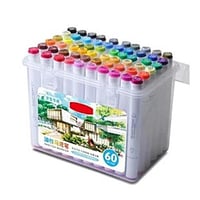 BOOKEY - MARKER CREATIVE COLOR DRAW (60 COLOR )