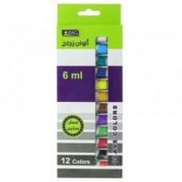 ألوان زجاج عصار 6 مل 12 لون SBC