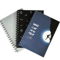 دفتر إنجليزي مقوى سلك BOOKEY | A4