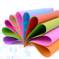صحيفة ورق مقوى 100 * 70 بعدة ألوان