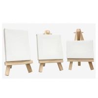 لوحة كانفس صغيرة مع حامل | SbC