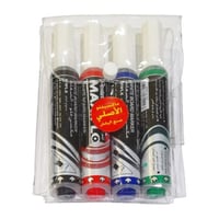 شدة أقلام سبورة مشطوف بعدة ألوان | Pentel MAXIFLO