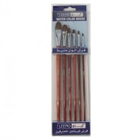 طقم 6 فرش ألوان مائية للرسامين المحترفين | LEENO