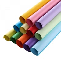 صحيفة ورق مقوى 100 * 70 بعدة ألوان