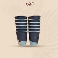 اكواب هدب الشتوية الورقية 8 اونص