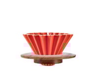 قمع الترشيح V60 مطابق لـ اوريقامي مع قاعدة - مقاس...