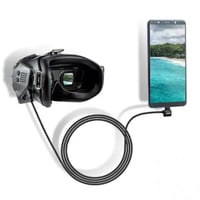 كيبل لعرض صوره البث من النظارة الى الجوال ( iPhone...