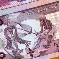 جزر سليمان فئة 10 دولار أنسر