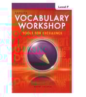 Vocabulary Workshop Level F Tools for Excellence (...