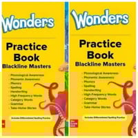 Reading Wonders Practice Book 2023 GK Vol 1+ Vol 2...