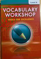 Vocabulary Workshop Level A Tools for Excellence (...