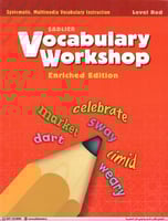 Vocabulary Workshop Level Red Grade 1 (97808215800...
