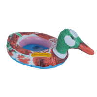 عوامة اطفال على شكل بطة ملونة