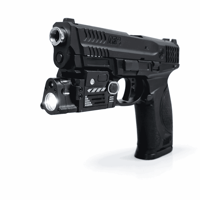 لعبة تصويب بلاستيكي بليزر وإضاءة – مع طلقات خرز بل...