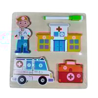 لعبة خشبية وظائف متنوعة