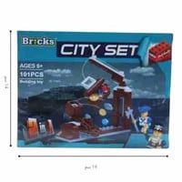 القراصنة شكل 1 رافعة 101 قطعة