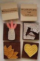 لوحة صغيرة بإستخدام المسامير