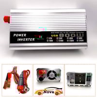 محول التيار الكهربائي للسيارة بقدرة 800 واط