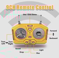 لعبة قلّاب لنقل وإفراغ التراب تحكم بالريموت للأطفا...