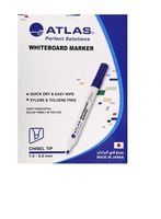 قلم سبورة أزرق مشطوف ياباني (ماركة أطلس)