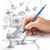 قلم رصاص عبوة 12 قلم + ممحاه (ماركة ستدلر)