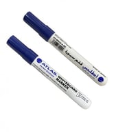 قلم سبورة أزرق مشطوف ياباني (ماركة أطلس)