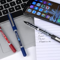 قلم حبر سائل أحمر (UB-150) (ماركة يوني بول) اليابا...