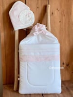 مدس مع اللفه والقبعه الدائريه