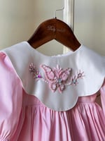 فستان 0-3 الى 1 سنه مع القبعه من2الى 3 سنوات بدون...