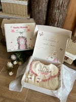 هدية مواليد-بناتي مقاس الفستان 0-3