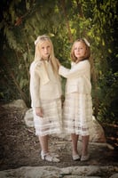 فستان مع جاكيت بيج 2-10 سنوات