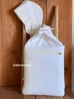 مدس مع اللفه والقبعه الدائريه