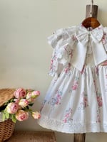 فستان مورد من 1 الى 7 سنوات بدون الطوق