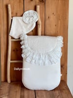 مفرش مع اللفه والقبعه