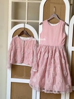 فستان مع جاكيت من 9 الى 16 سنة