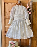 فستان سكري من 10 الى 16 سنه