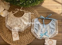 مريلة / أزرق - بيج