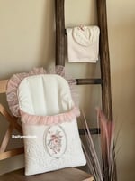 مدس بناتي مع اللفه والقبعه الدائريه