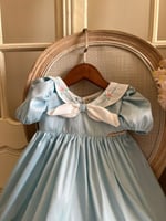 فستان ازرق من 0-3 الى 3 سنوات