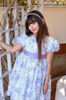 فستان مورد من 1 الى 8 سنوات بدون الملحقات