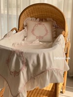 سرير خيرزان - بناتي