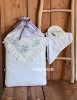 مدس مع اللفه والقبعه الدائريه