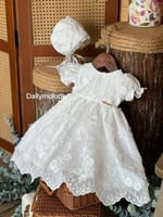 فستان مع القبعة الفرنسية 0-3