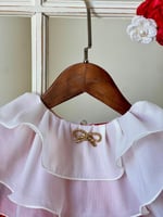 فستان احمر من 0-3 الى 3 سنوات بدون الملحقات