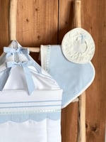 مدس ولادي مع اللفه والقبعه الدائريه