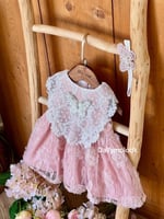 فستان جاكيت من 0-3 الى 6 سنوات بدون الملحقات