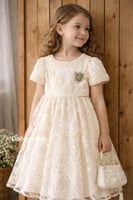 فستان من 3 الى 12 سنه بدون الملحقات