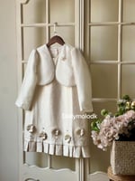 فستان مع جاكيت 2-10 سنوات