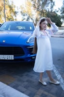 فستان من 6 سنوات الى 14 سنة