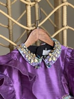 فستان بنفسجي 4-8 سنوات